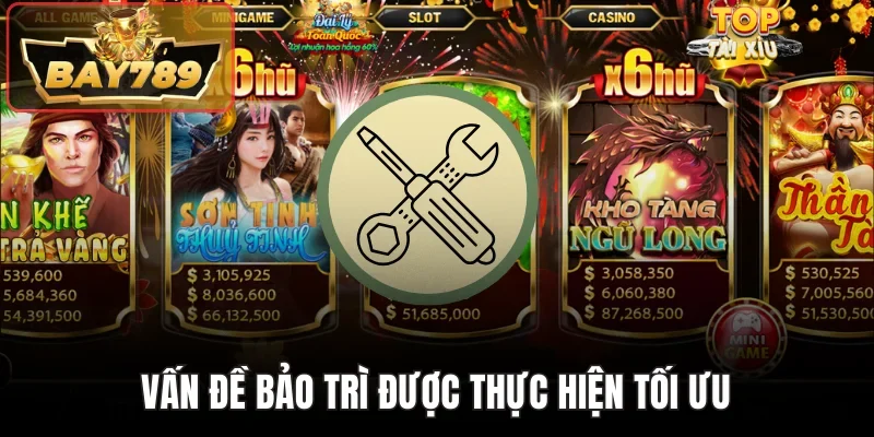 Vấn đề bảo trì được thực hiện tối ưu